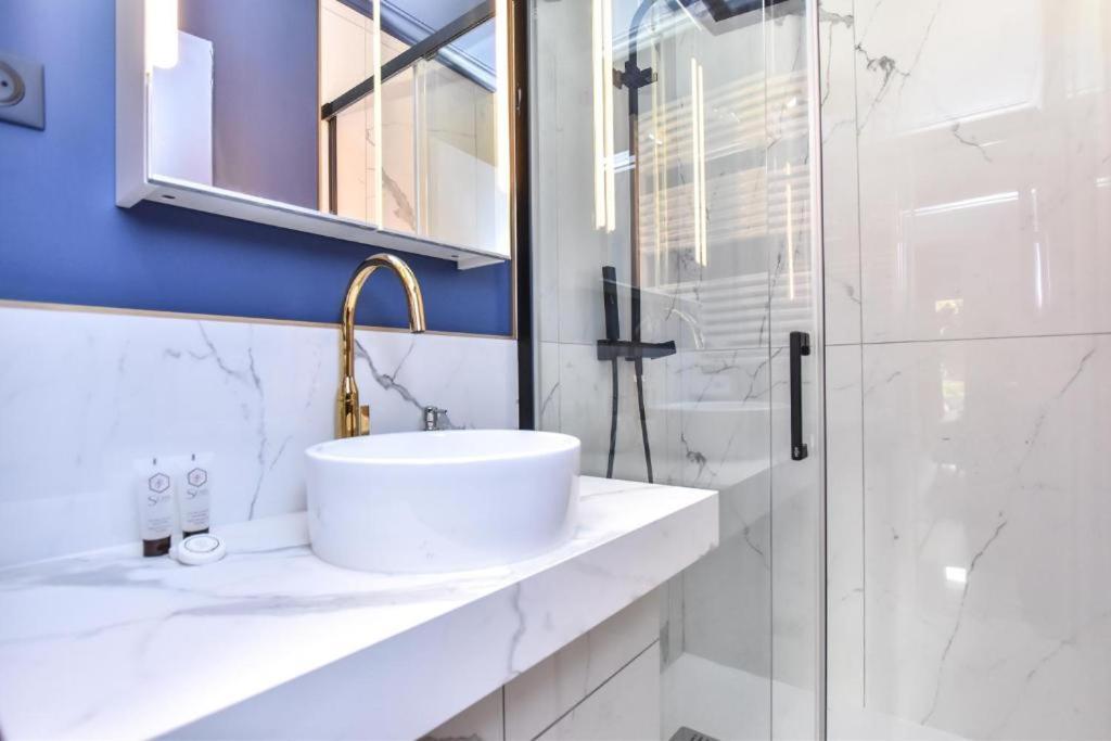 Apartamento Luxury Paris La Vie En Rose Jacuzzi Terrasse Parking Exterior foto